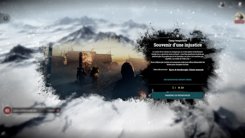 Frostpunk - Événement d'expédition