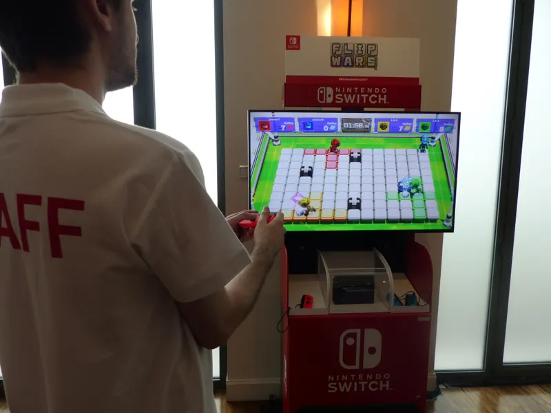 Nintendo paris flip wars