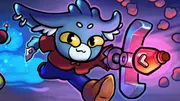 Dungeon Clawler montre son key art officiel avec le lapin et la pince roguelike