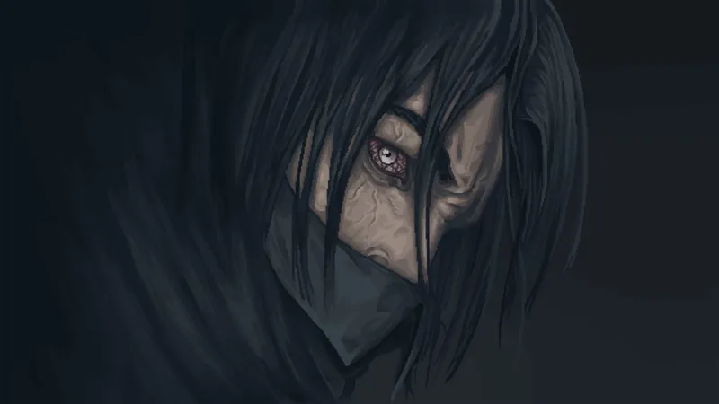 Eryk dans une zone sombre de The Last Faith avec ennemis embusqués