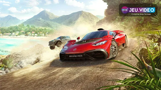 Voitures tout-terrain de Forza Horizon 5 roulant au Mexique pour illustrer une méthode fiable de crédits