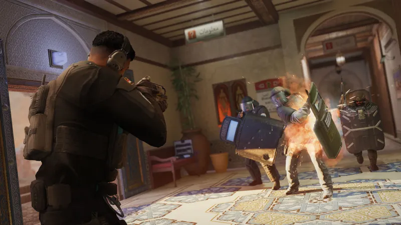 Rainbow Six Siege: schermata della galleria Steam che mostra il gioco