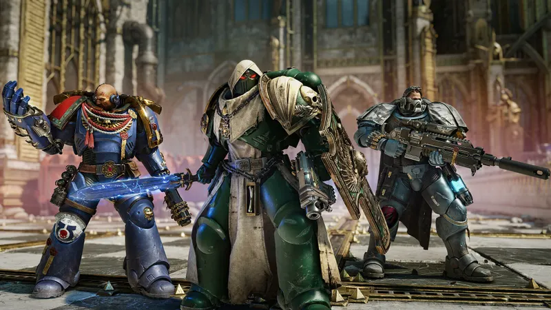 Capture officielle de Warhammer 40,000 : Space Marine 2 montrant le contexte de gameplay pour l'étape 3 du guide joueur