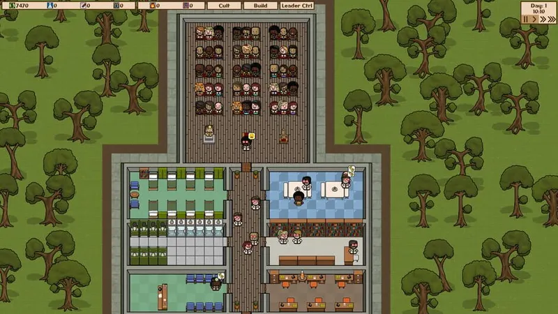 Honey, I Joined a Cult - salle de prière