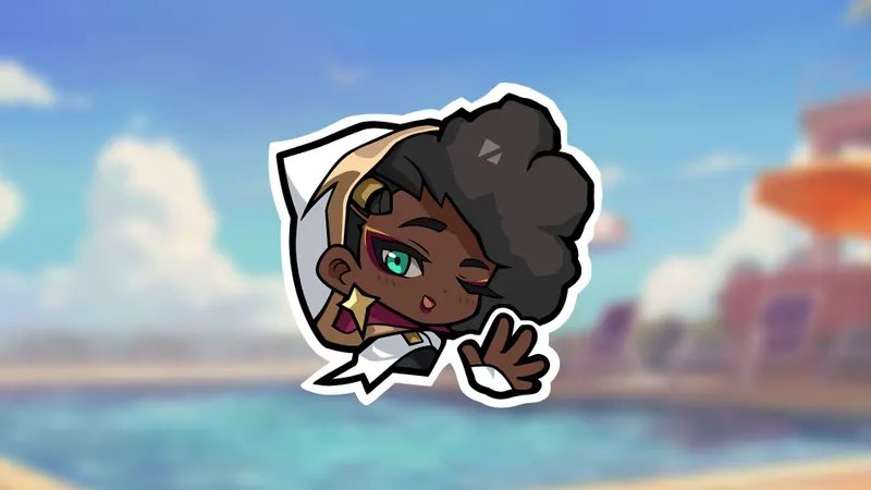 Emote officielle de Senna présentée dans les contenus 2XKO de Riot