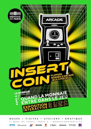 Exposition Insert Coin à la monnaie de Paris du 1ᵉʳ mars au 30 juin 2024