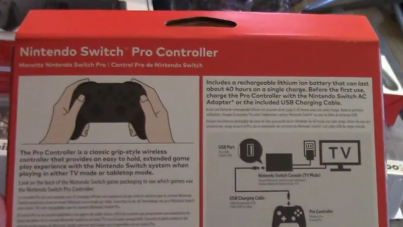 Nintendo Switch : jeux dématérialisés et unboxing