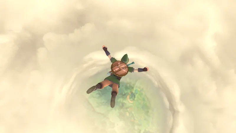 Skyward Sword chute