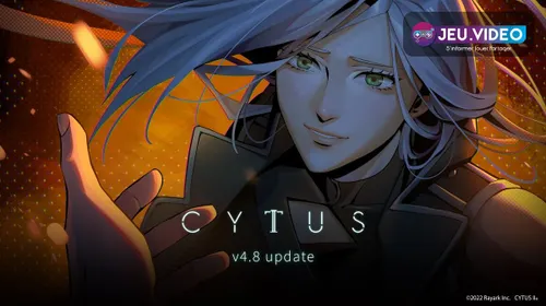 Cytus II Switch 2 montrant l’interface rythmique et le style visuel du jeu