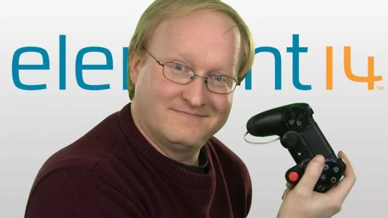 Ben Heck sort une dualshock 4 jouable d'une seule main !