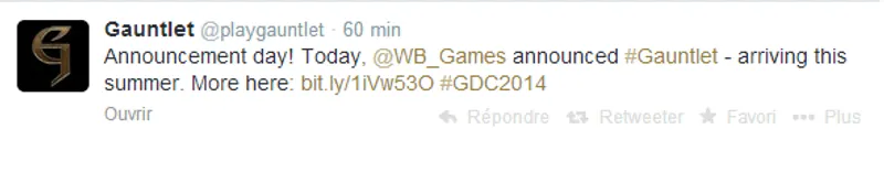 gauntlet twitter