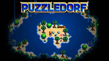 Puzzledorf roadmap Xbox 2026, key art pixel art coloré