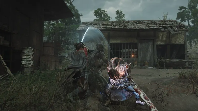 Onimusha : Way of the Sword montre Musashi en combat au sabre