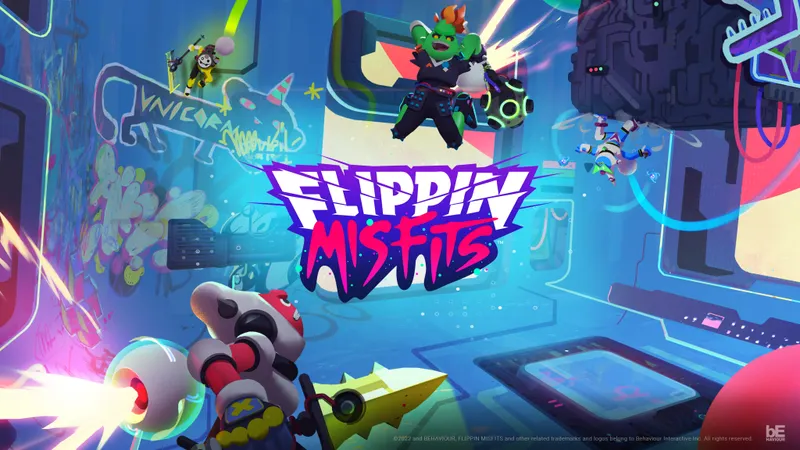 Flippin Misfits Behaviour Interactive gratuit Steam du 10 au 14 novembre 2022
