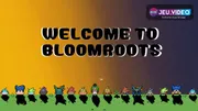 Welcome to Bloomroots sortie Steam montrant le roguelike cosy et ses saisons