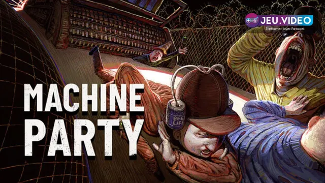 Machine Party trailer montrant les sujets de test dans un laboratoire industriel