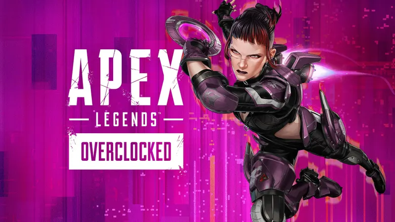 Apex Legends Overclocked et Axle sur le visuel officiel de la saison