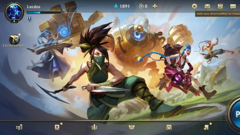 LoL s'invite sur vos écrans de poche