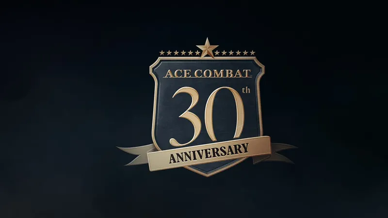 Ace Combat 7 trailer avec chasseurs et ciel de Strangereal en fond