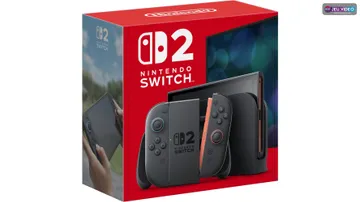 Boîte officielle de la Nintendo Switch 2 utilisée pour vérifier le bon pack avant achat
