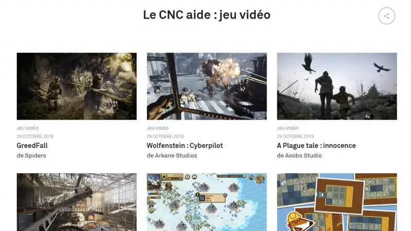 Trois dispositifs de soutien du CNC pour la création vidéoludique
