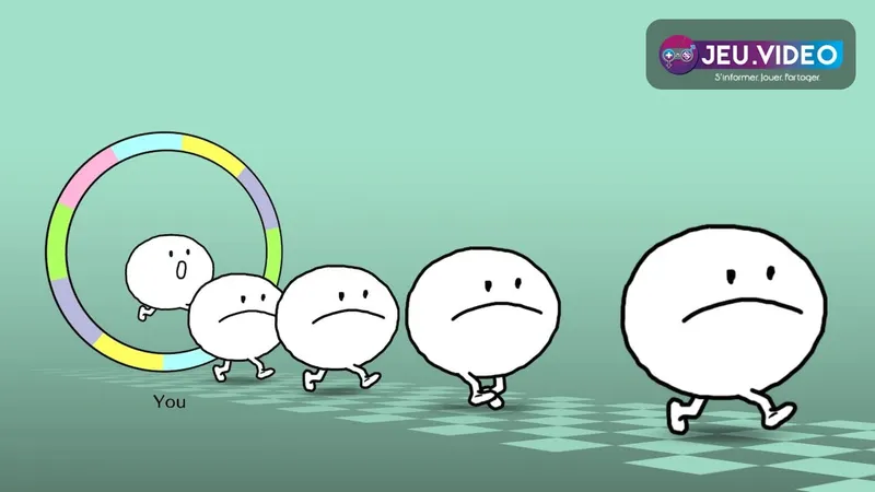 Rhythm Heaven Groove test avec mini-jeu de timing et personnages au cerceau