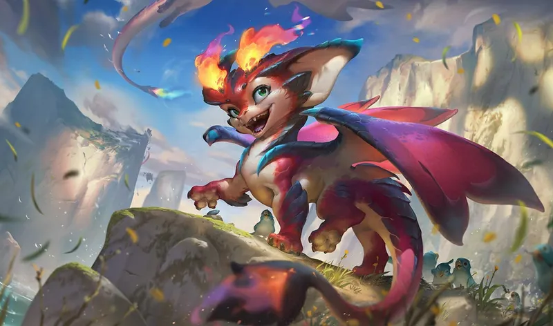Smolder dans League of Legends illustrant une vérification progressive des réglages avant de lancer une partie classée