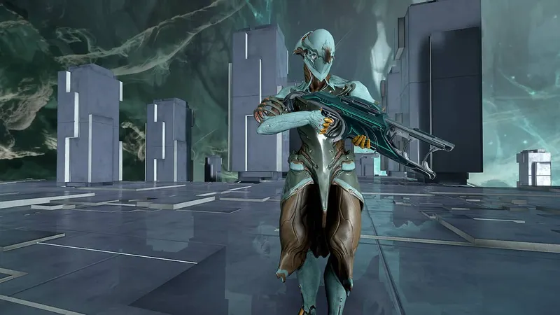 Scène officielle de test de rang de maîtrise dans Warframe utile pour confirmer qu après le cross save le Mastery Rank attendu a bien été conservé
