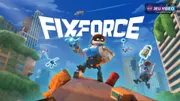 FixForce prix et key art officiel des robots réparateurs sur leur chantier
