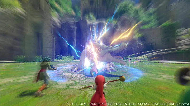 Capture officielle de DRAGON QUEST XI S : Echoes of an Elusive Age – Definitive Edition montrant le contexte de gameplay pour l'étape 5 du guide joueur