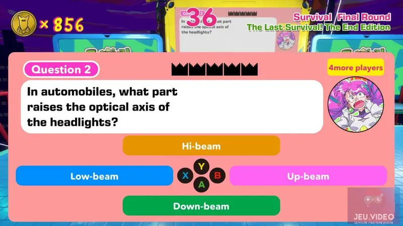 Test Survival Quiz City - Question