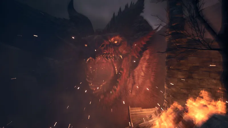 Capture officielle de Dragon’s Dogma 2 montrant le contexte de gameplay pour l'étape 2 du guide joueur