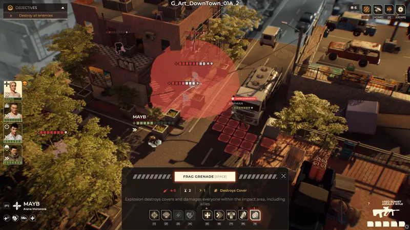 Warhounds, capture officielle de l’expérience de jeu sur PC