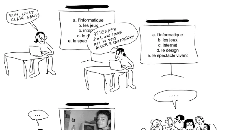 La BD de Samuel, récit d'une expérience du CLEA