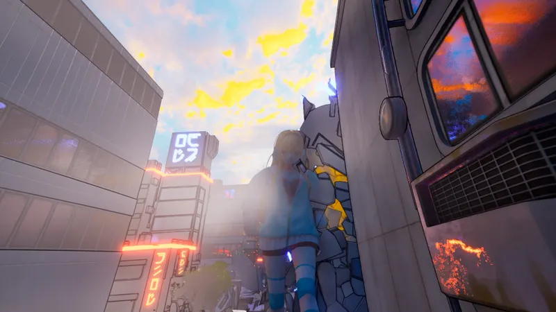 Chickzilla: official view of a destructible environment