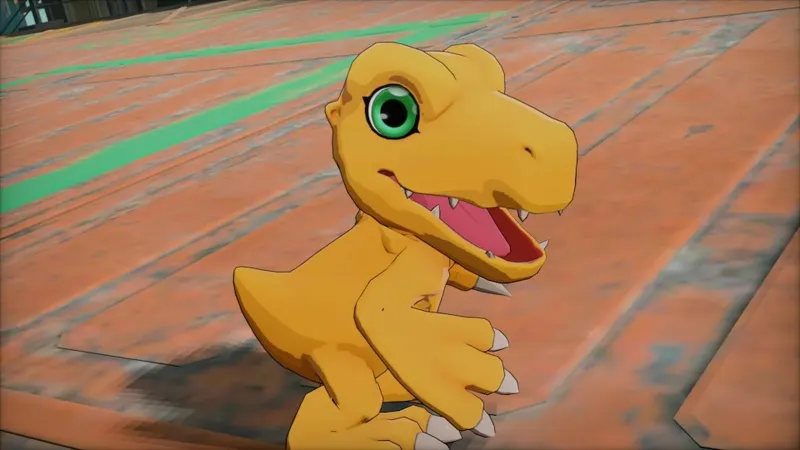 Visuel officiel de Digimon Story Time Stranger avec Echoes of Aincrad