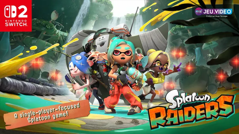 Splatoon Raiders sur Switch 2, le nouvel épisode de Nintendo