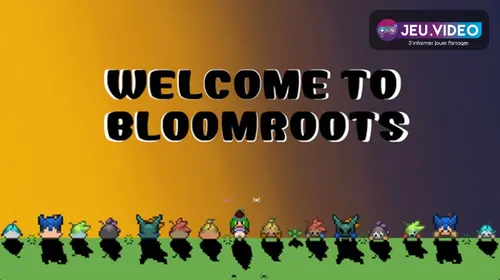 Welcome to Bloomroots sortie Steam montrant le roguelike cosy et ses saisons