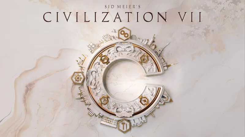 Civilization 7 Test of Time avec le key art officiel du jeu de stratégie 4X