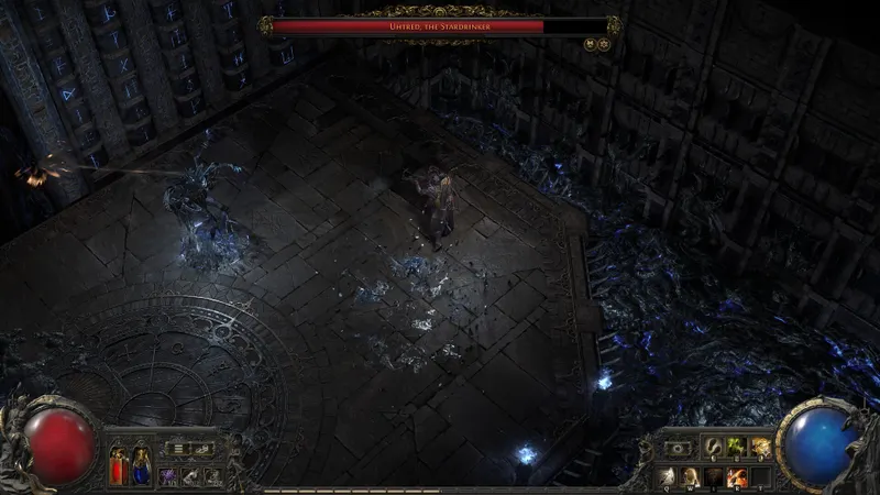 Capture officielle de Path of Exile 2 montrant le contexte de gameplay pour l'étape 5 du guide joueur