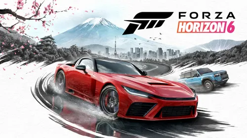 GR GT Prototype de Forza Horizon 6 roulant devant le mont Fuji pour illustrer le choix d'une première voiture rapide sur route