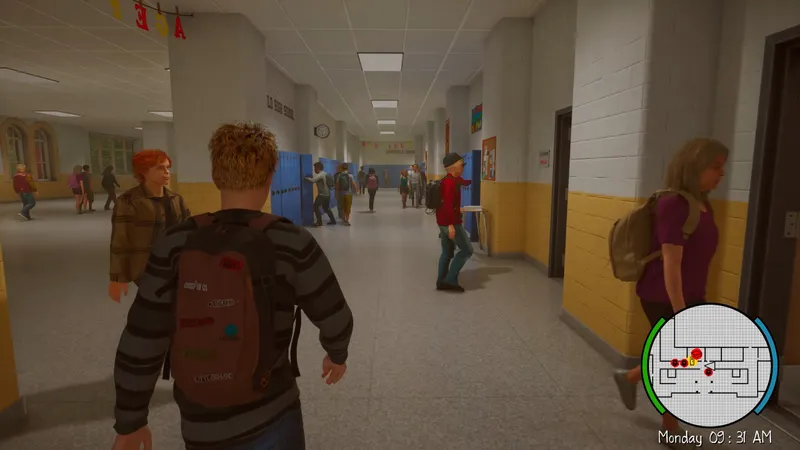 Agefield High montrant une journée de lycée dans la ville d’Agefield
