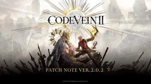 CODE VEIN II mise à jour 2.0.2, visuel officiel de couverture du jeu