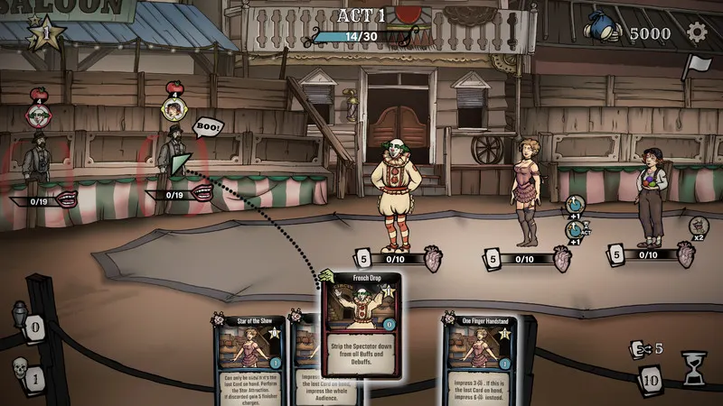 The Amazing American Circus - actions