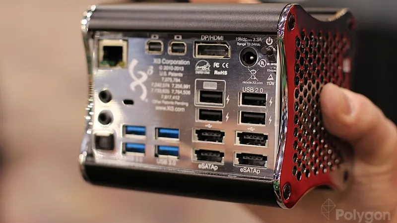 Steambox, Valve présente la Steambox.
