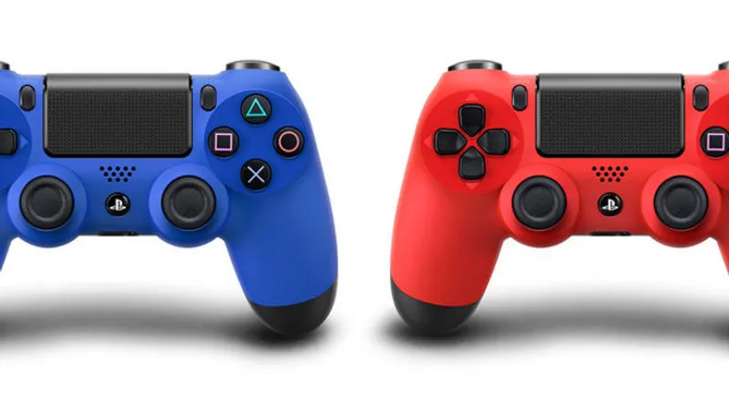 La Dual shock 4 prend des couleurs sur PS4