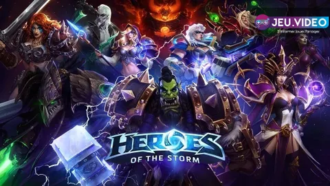 Heroes of the Storm patch montrant les héros du Nexus prêts au combat