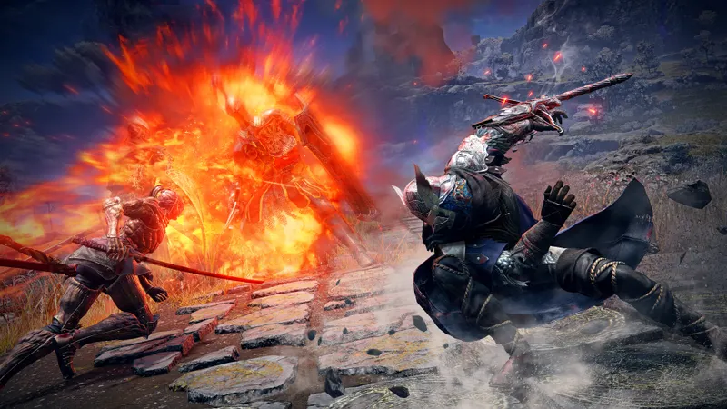 Capture officielle de ELDEN RING NIGHTREIGN montrant le contexte de gameplay pour l'étape 5 du guide joueur
