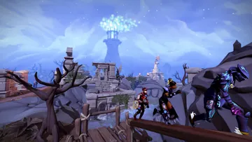 Visuel officiel paysage de RuneScape montrant l’univers du MMORPG pour illustrer le guide des réglages