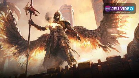Visuel officiel de Path of Exile 2 montrant un combattant dans Wraeclast pour illustrer un build débutant de campagne